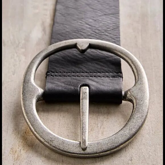 NWT Free People Brando Hip Belt in Black main image 4